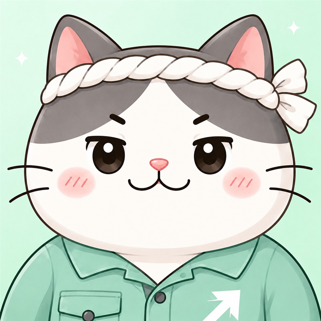ツヤシフトのマスコット猫